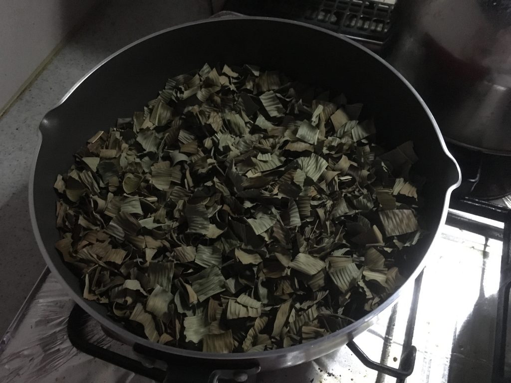 隈笹茶の作り方